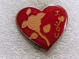 Ansteckpin 218: I Love You