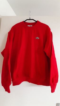 LACOSTE Pullover rot, Gr. 4 (= L)