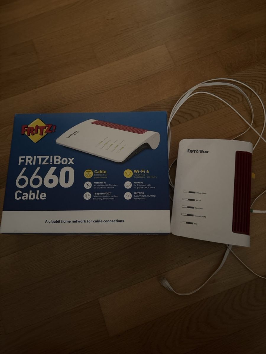 Fritz Modems & Routeurs: Cable Router Wi-Fi 6 – Neuf (Voir description) à Heiligkreuz (Mels) par cor_k7yy