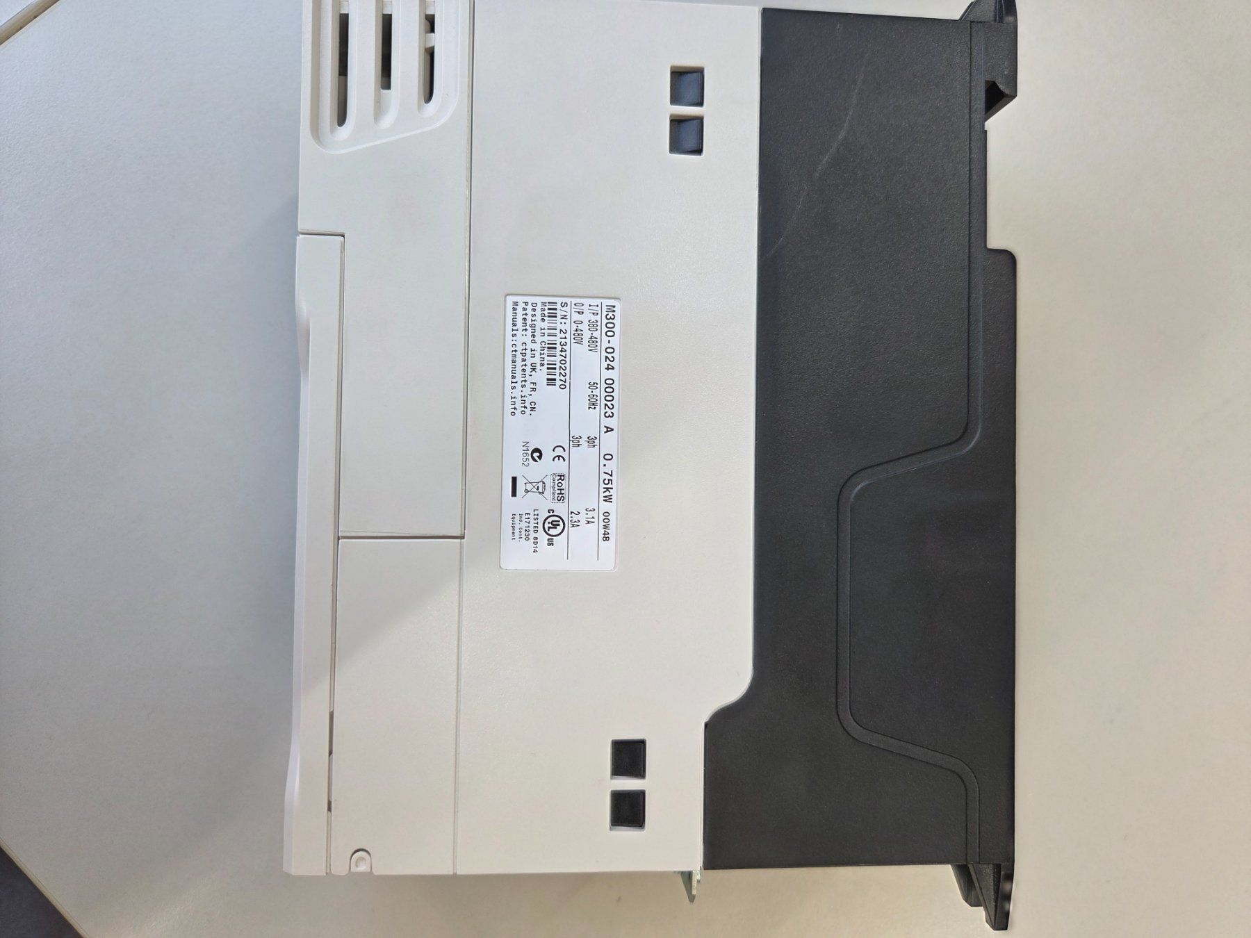 Componenti elettronici: CONTROL TECHNIQUES UNIDRIVE M300 – Usato da Moutier venduto da tsa_yh56 1