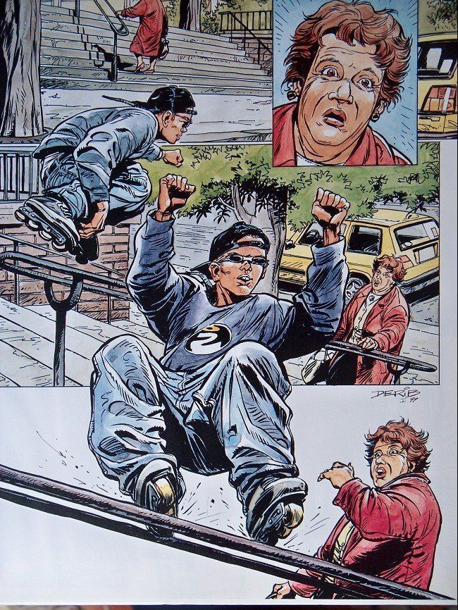 Fumetti: No Limits de Derib; Première édition 2000 de Lombard – Usato da Basel venduto da ideashop 1