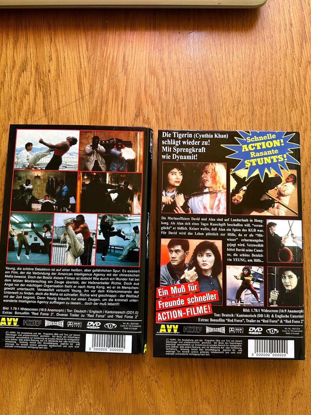 Tutti i DVDs: Red Force 1-2 Grosse Hartbox – Usato da Benken ZH venduto da Audi-erich 1