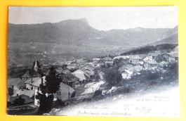 Alte Ansichtskarte Ballaiques et la Dent de Vaullion 1904