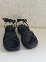 CELINE Clea Triomphe Gladiator-Sandalen in Kalbsleder