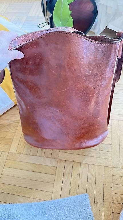 Borse da donna: THE BRIDGE Handtasche Leder Beuteltasche – Usato da Zürich venduto da jill.nadine 3