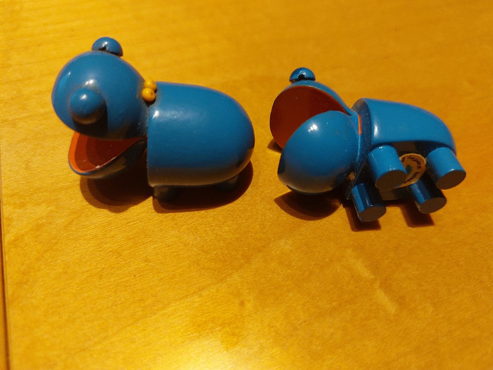 Figuren: 2 Handcrafted Hippos - Mareva (Argentina) – Gebraucht aus Stabio von g_collector7 1
