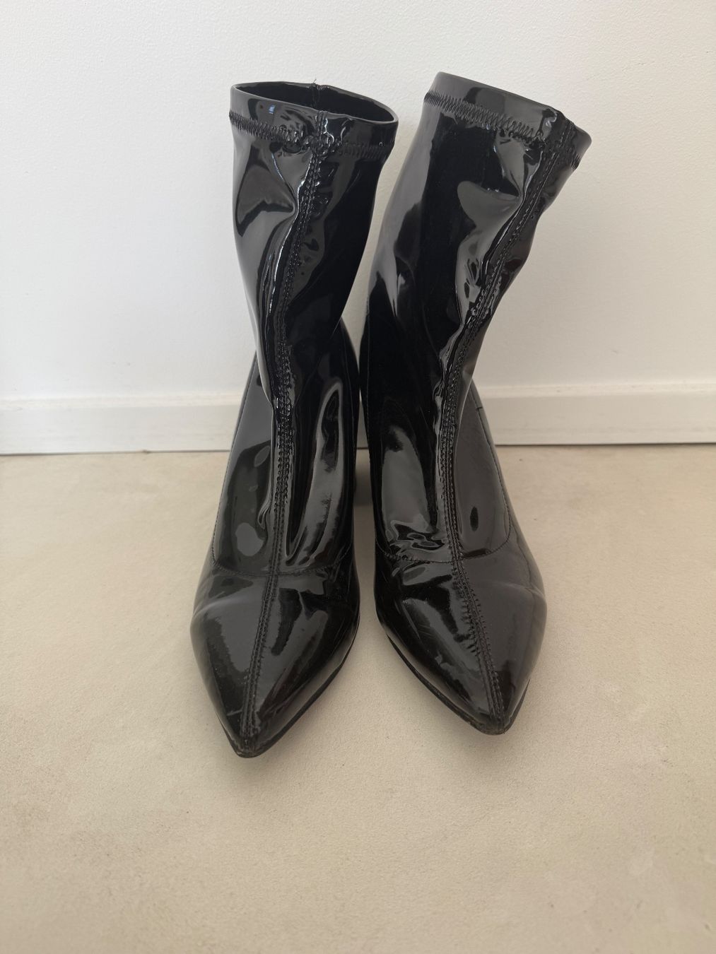 Scarpe da donna: Jolies bottines vernies stretch – Usato da giffers venduto da sev_c9x9 2