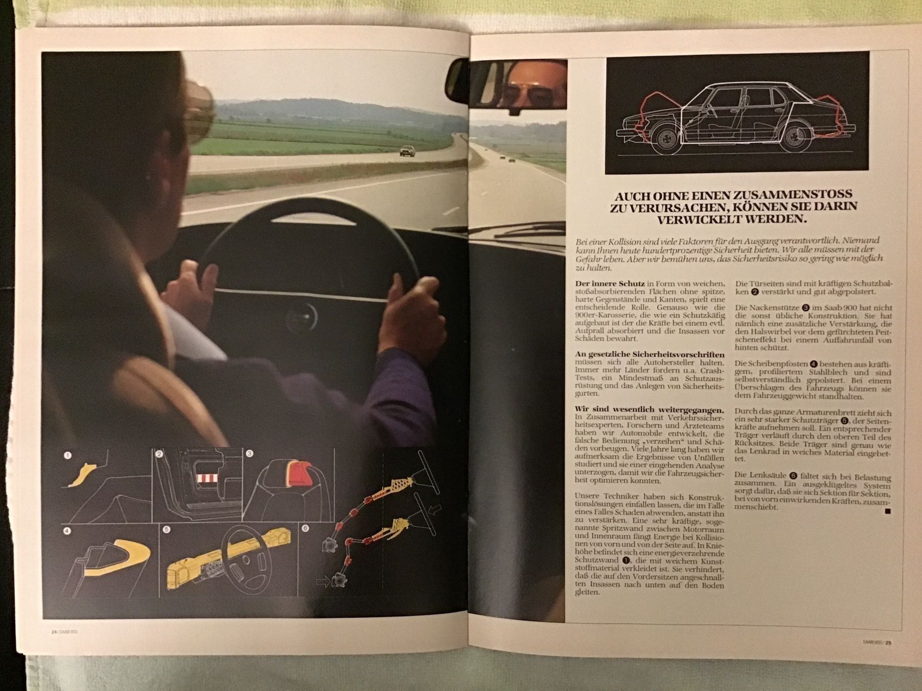 Saab Dokumente: Saab 900 Verkaufsprospekt 1983 – Gebraucht aus Scherzingen von Starseller62 5