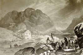 GEORGE BARNARD (Britisch, 1815-1890) Hospitz Grimsel, 1843