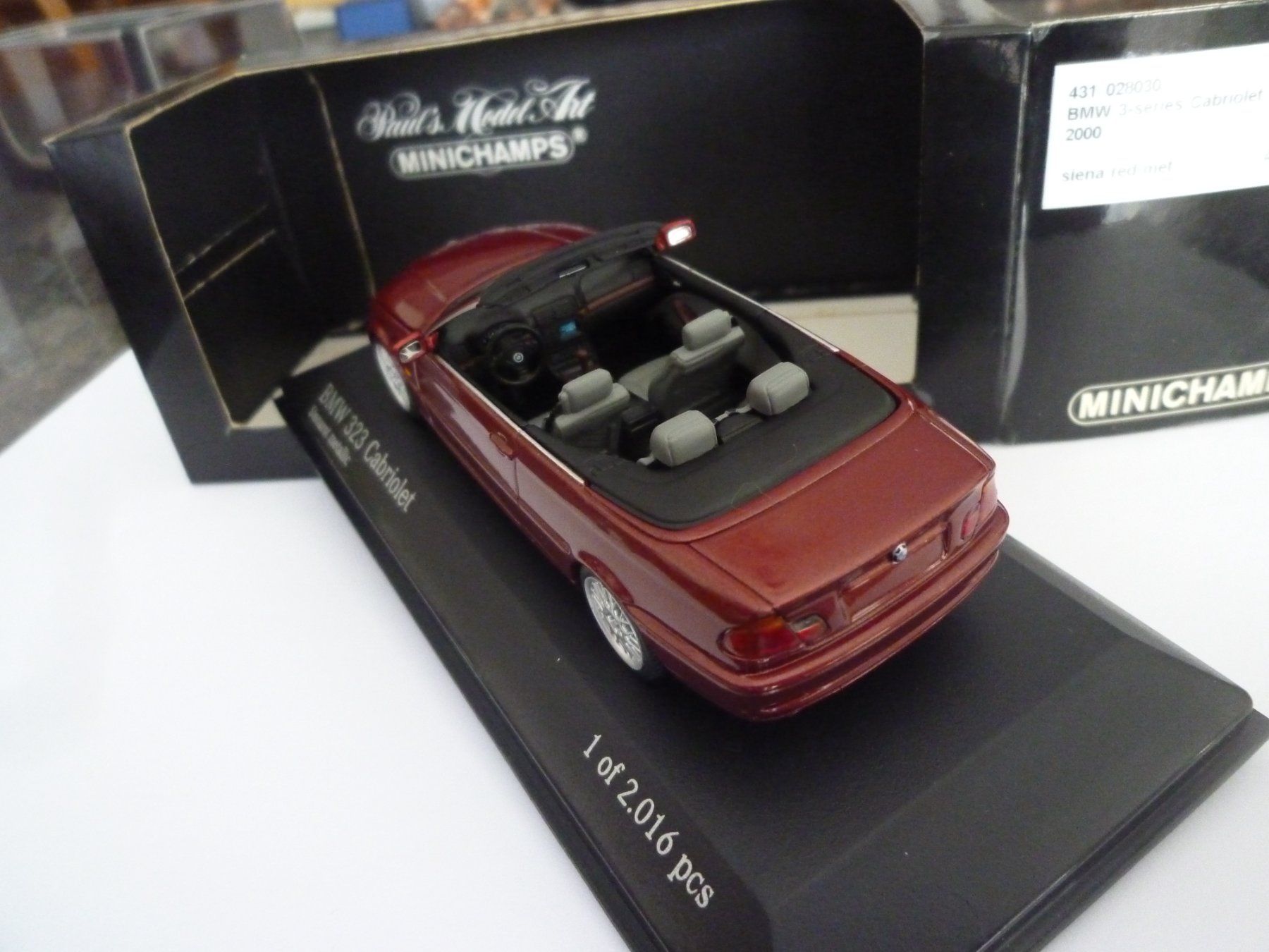 BMW Modellautos: BMW 323 Cabriolet (2000) – Neu und originalverpackt aus Flawil von Imperiosud 3