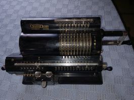 Antike Rechenmaschine - Original-Odhner Aktiebolaget Mod. 39