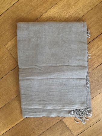 Pashmina Farbe „taupe“ (= grau-beige)NEU