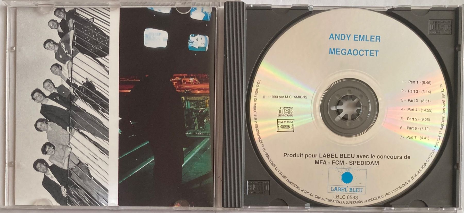CDs: ANDY EMLER MEGA OCTET - MEGA OCTET – Gebraucht aus Poliez-Pittet von Newtown-Records 2
