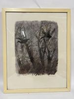 Robert Hainard Original Grafik, Enten im Winter 1971 241/300