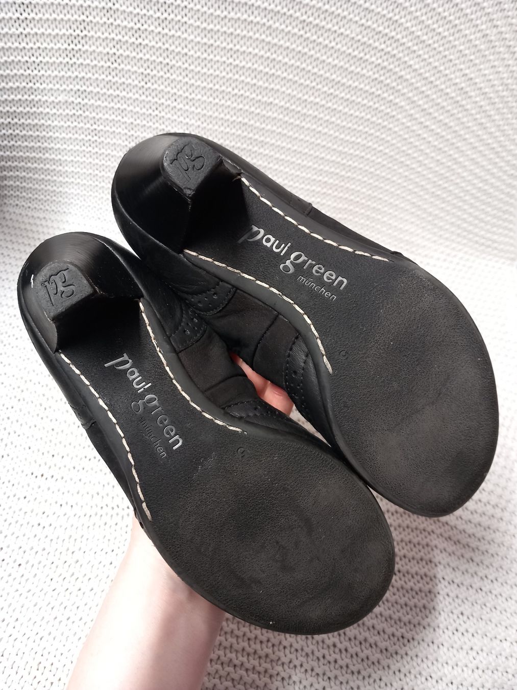 Paul Green Scarpe da donna: Lederpumps von Paul Green Gr.37 schwarz – Usato da Gwatt (Thun) venduto da umwelt-brocki 6