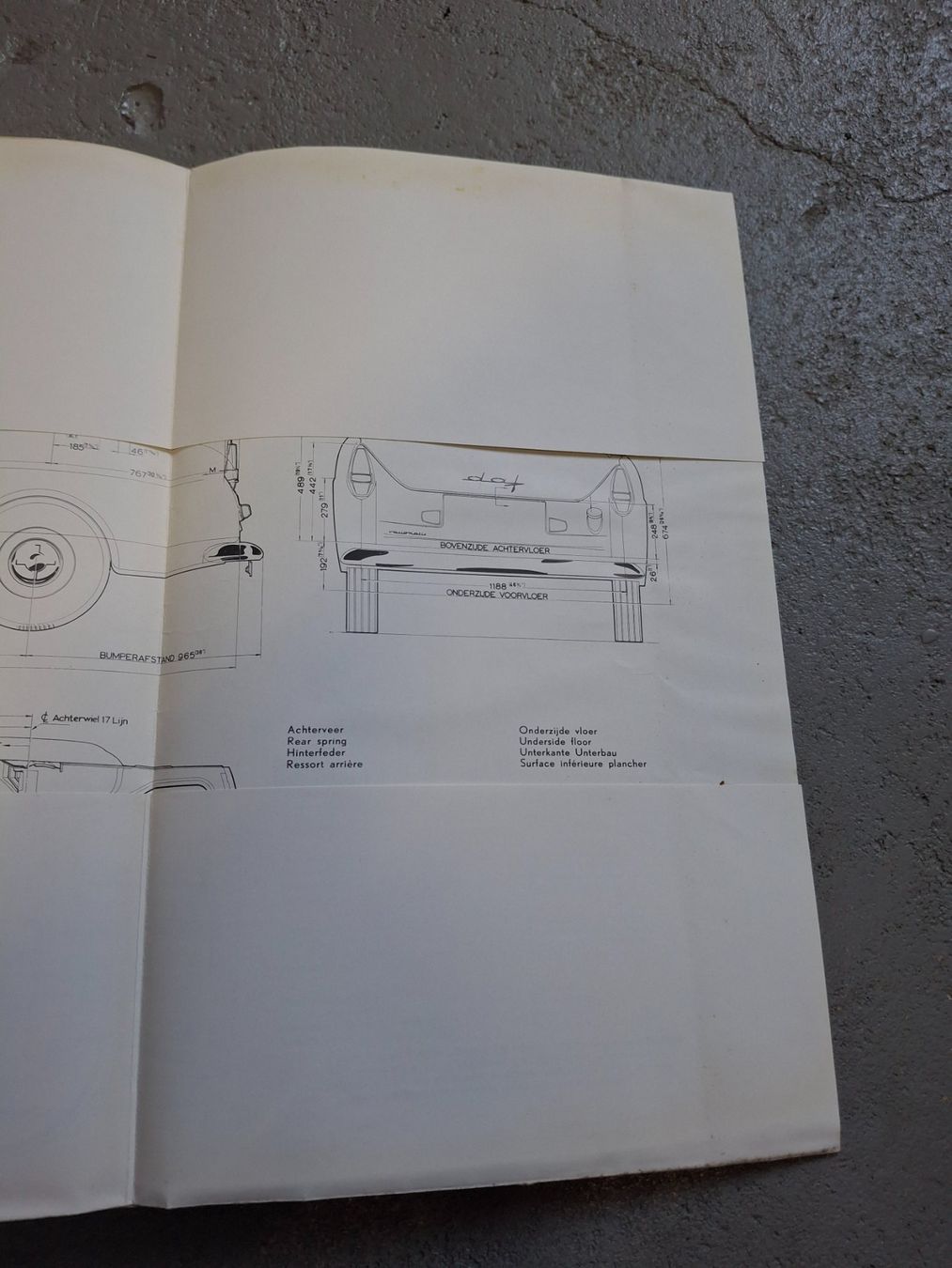 Daf Documenti: Daf 750 Pick Up Werkstatthandbuch - Dafodil – Usato da Horriwil venduto da TOKYONIGHTS 3