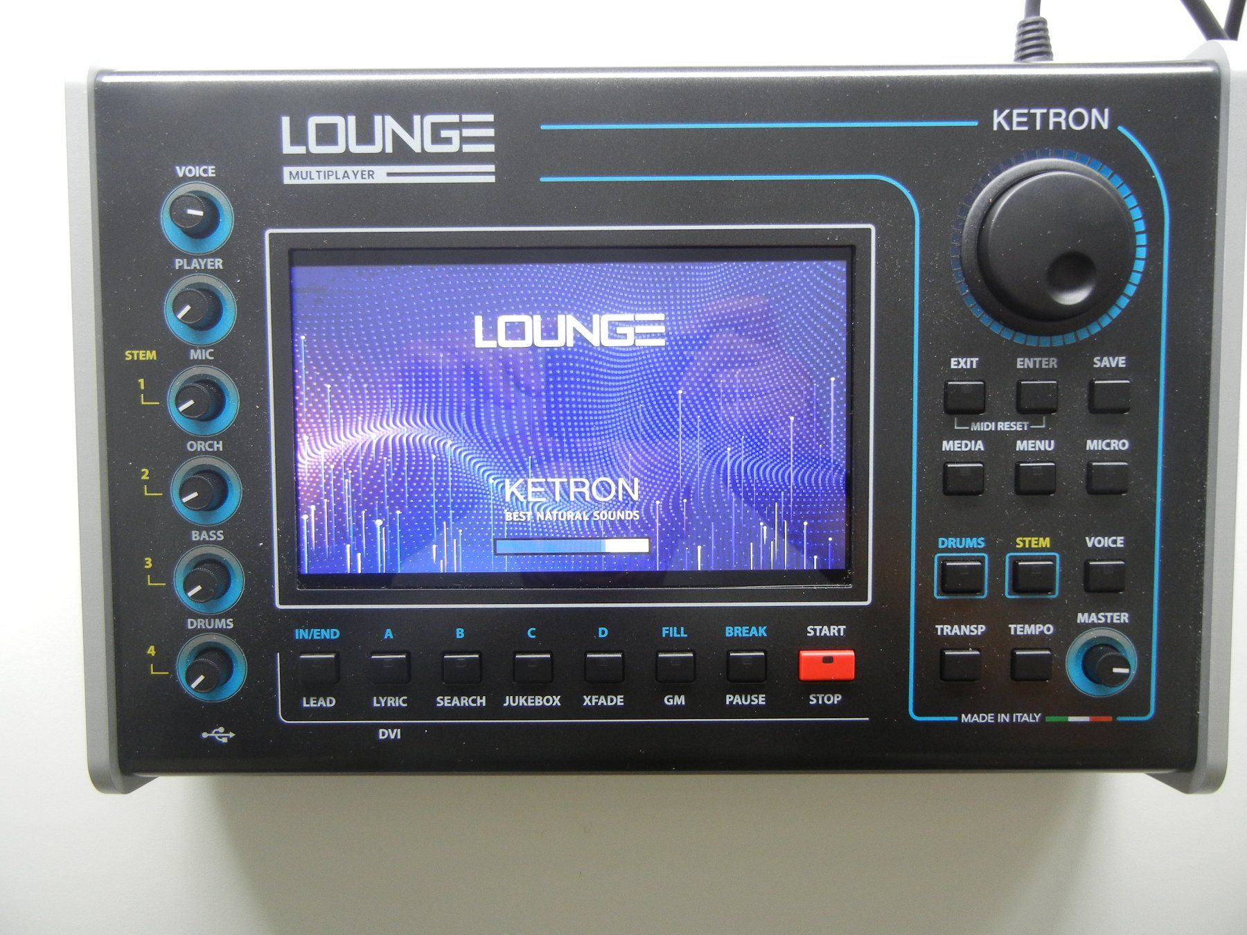 Ketron Lettore multimediale & Streamer: Ketron Lounge Multimedia Player mit SSD 240GB – Nuovo (secondo la descrizione) da Langendorf venduto da sonntag10