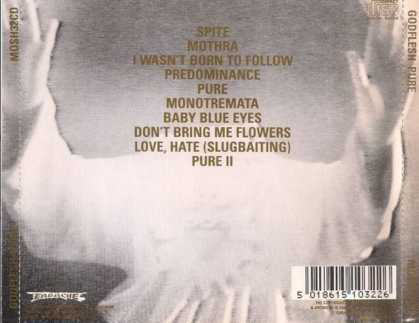CD: Godflesh - Pure – Usato da St-Cergue venduto da VeganWarrior 1