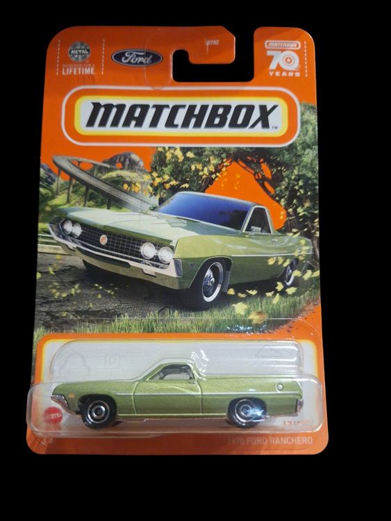 Matchbox 2023 1970 Ford Ranchero 17/100 L (Neu und originalverpackt) in ...