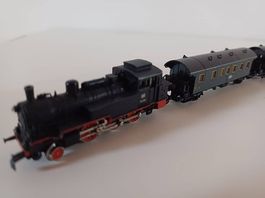 Märklin Spur Z Lock mit Wagen