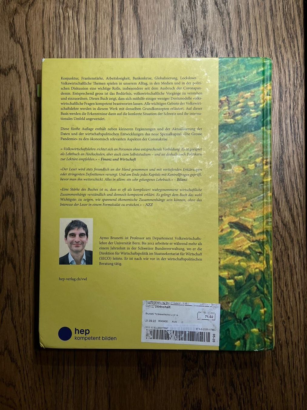 Libri: Volkswirtschaftslehre, Aymo Brunetti – Usato da Bern venduto da endrit15 2