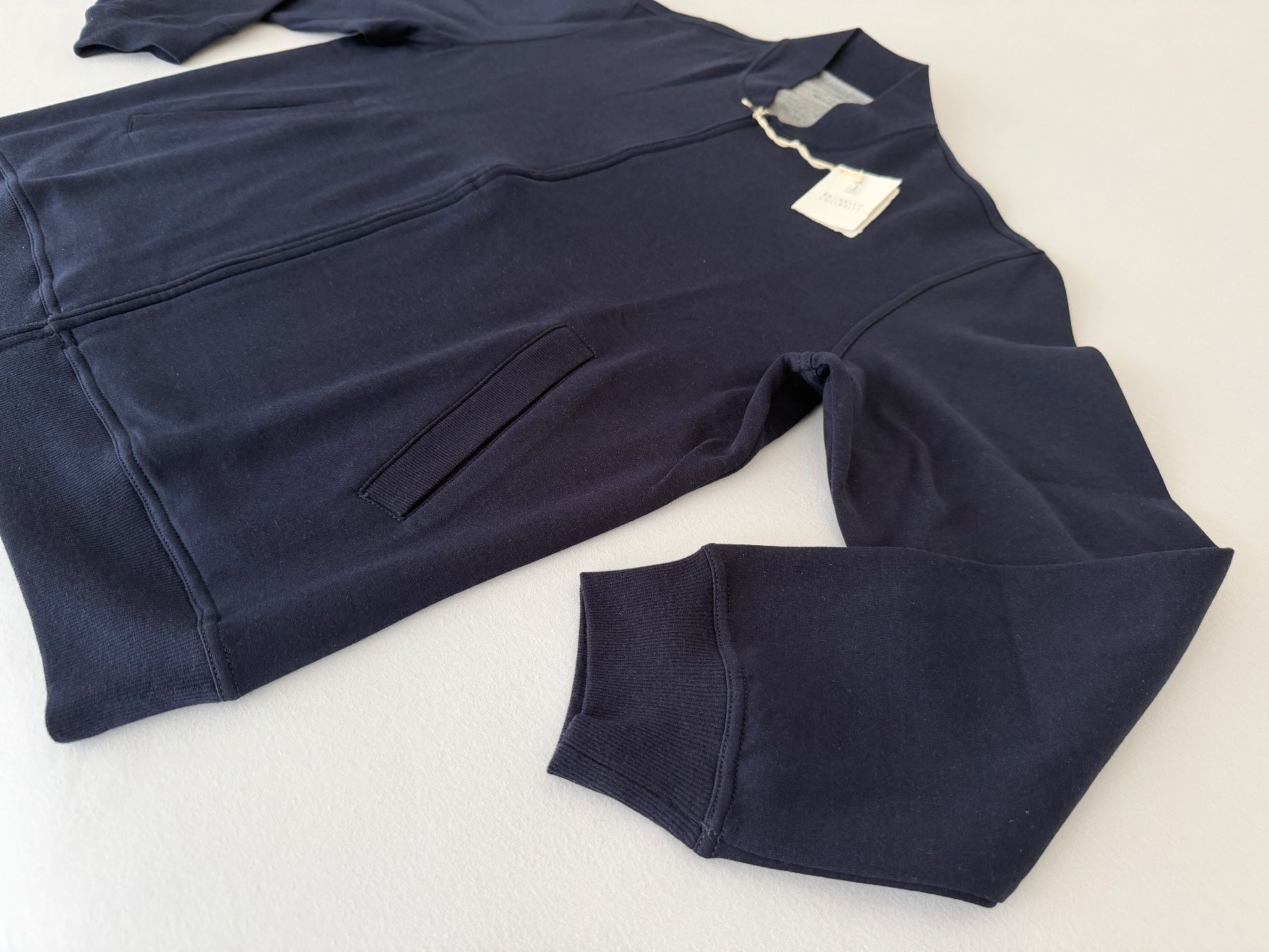 Brunello Cucinelli Vestes: Brunello Cucinelli Bomberjacke in Cobalt Blue – Neuf avec emballage d'origine à Pfäffikon SZ par Redwulf34 1