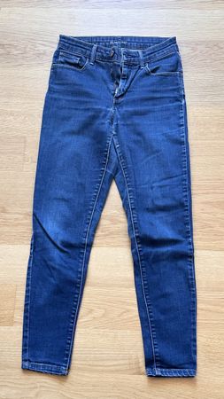 Levi's Jeans High Rise Skinny blau Grösse W26 L32 