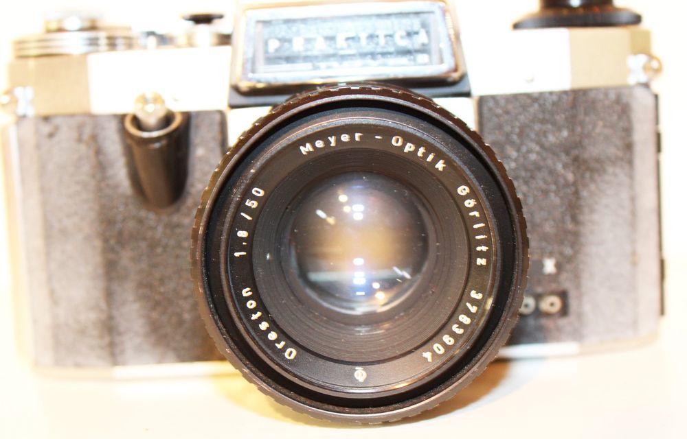Vhbw Objektivdeckel-Set Für Praktica Kameras – 1x Rückdeckel, 1x Gehäusedeckel, M42 Gewinde, Schwarz
