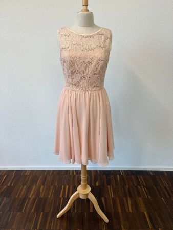 Festkleid / Cocktailkleid apricot Gr. 38