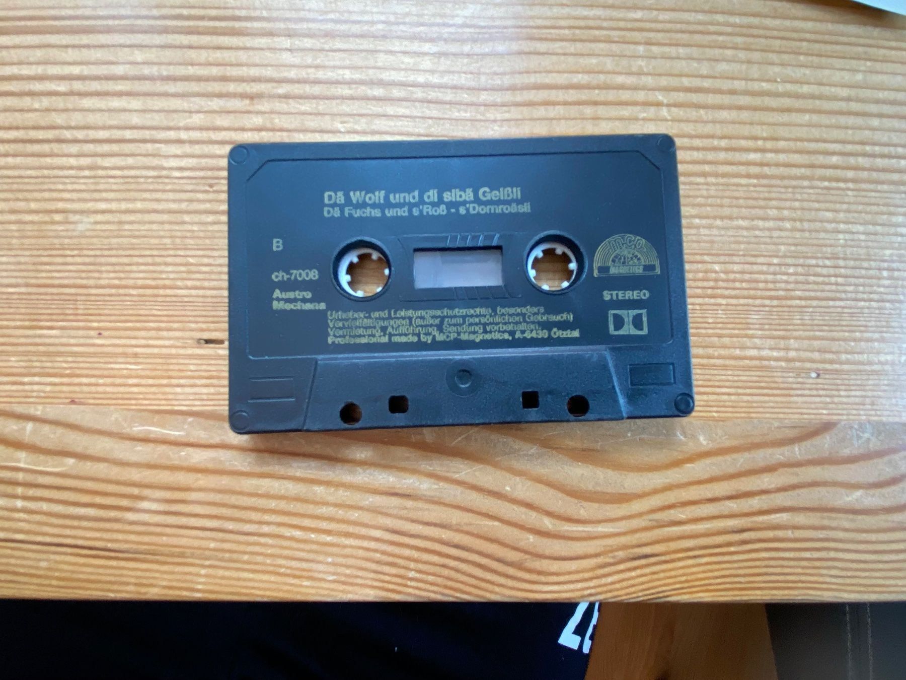 Musicassette: Kassette - dä Wolf und di sibä Geißli – Usato da St.Gallen venduto da kingsamas 6