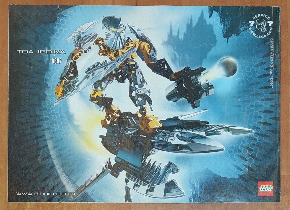 LEGO Bionicle Phantoka Lewa 8686 Bauanleitung (Gebraucht) in Rüti ZH ...