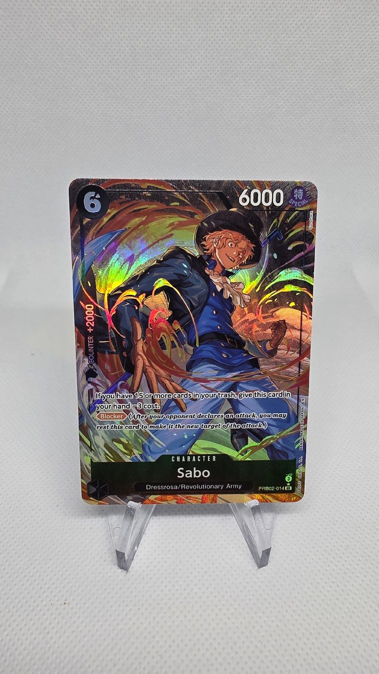 Bandai Carte collezionabili: One Piece Card Game Sabo Character PRB02-014 – Nuovo (secondo la descrizione) da Sirnach venduto da Halk_TCG