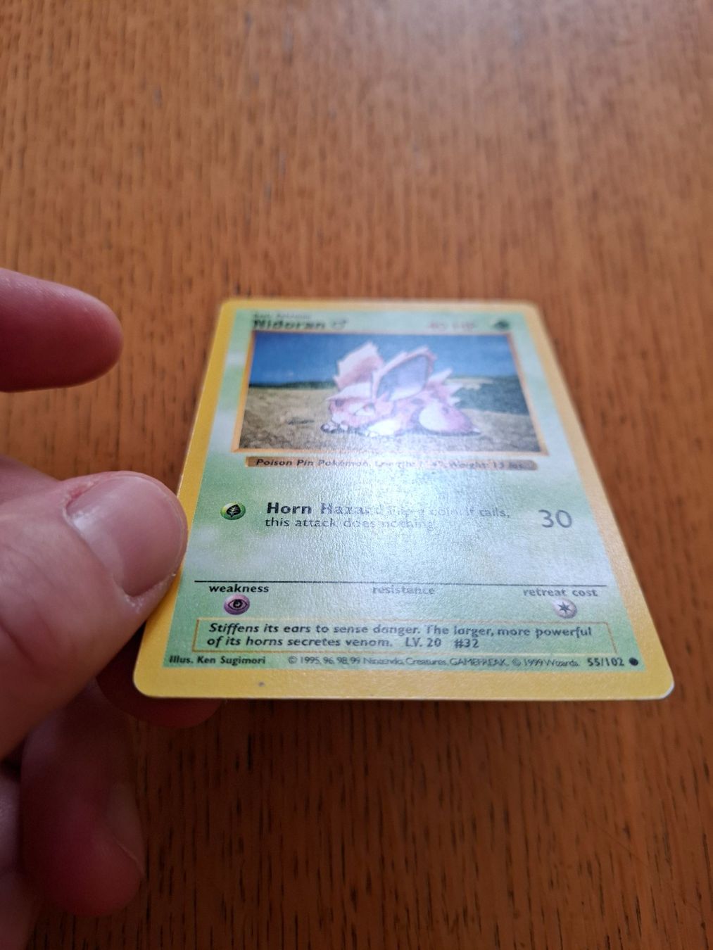 Pokémon Carte collezionabili: Pokemon Nidoran Base Set Shadowless 55/102 – Usato da Giornico venduto da ale_lc8k 2