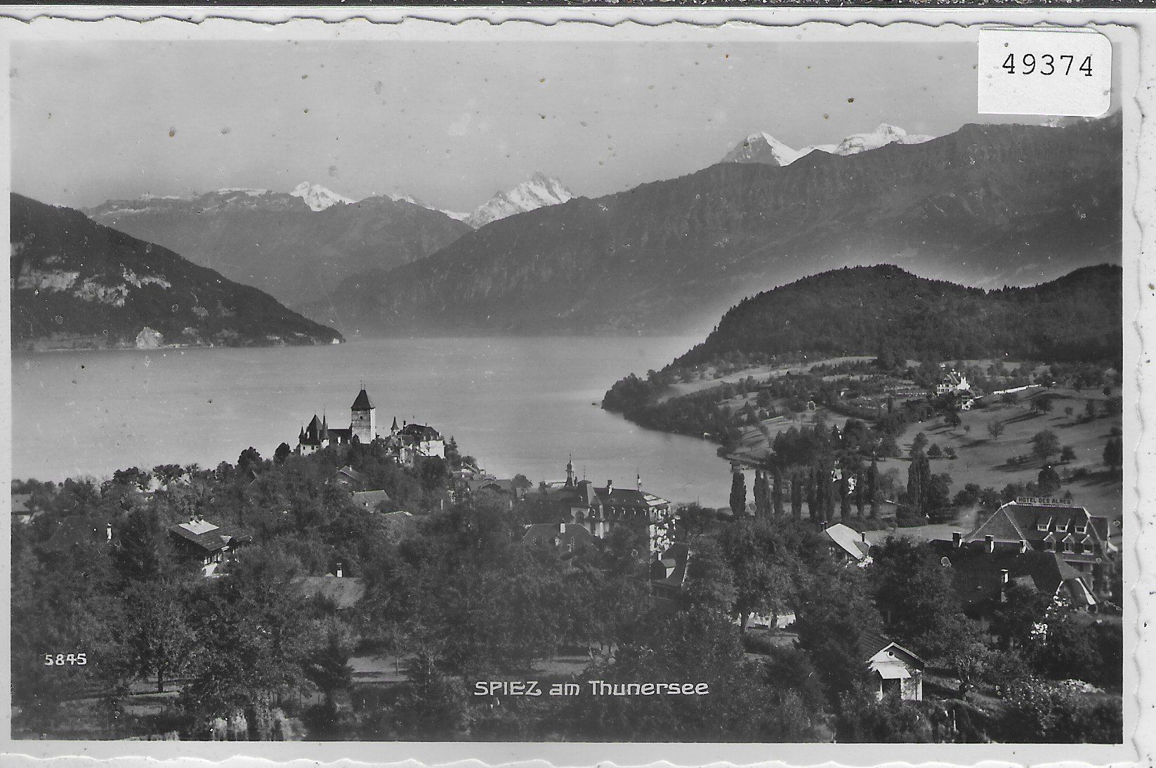 Ansichtskarten: Spiez am Thunersee – Gebraucht aus Ettingen von Kartenplanet