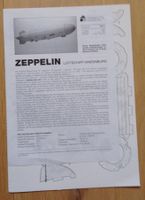 Modellbaubogen Zeppelin Nr. 328 1. Auflage 02, 1:600