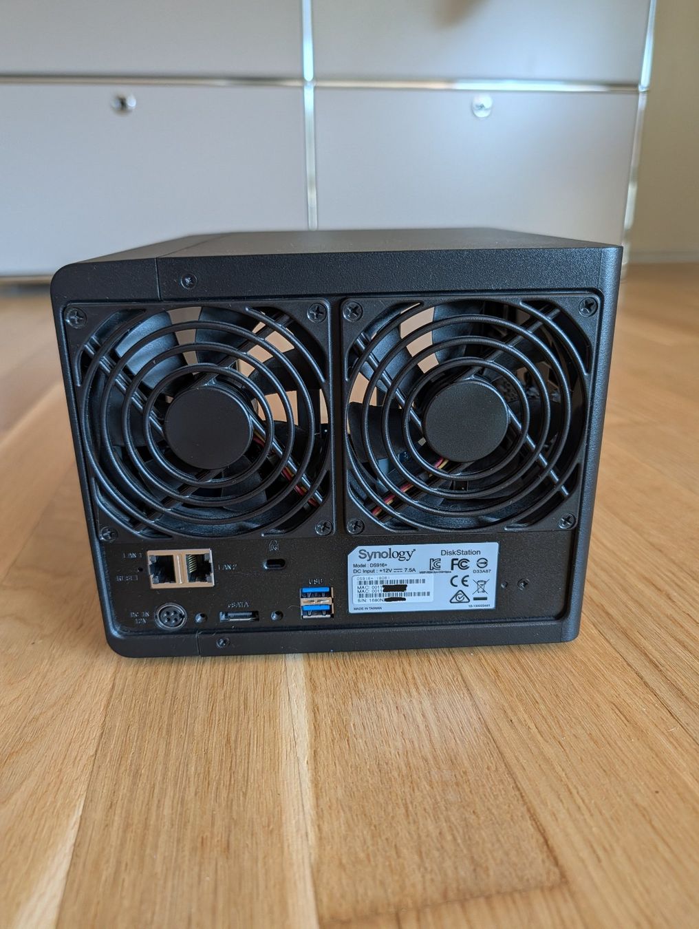 Synology Server: Synology DS916+ 4-Bay Network Storage, 8GB RAM – Usato da Winterthur venduto da bande128 3