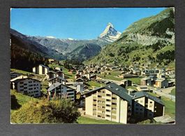 AK Zermatt Wallis Trockener Steg Matterhorn