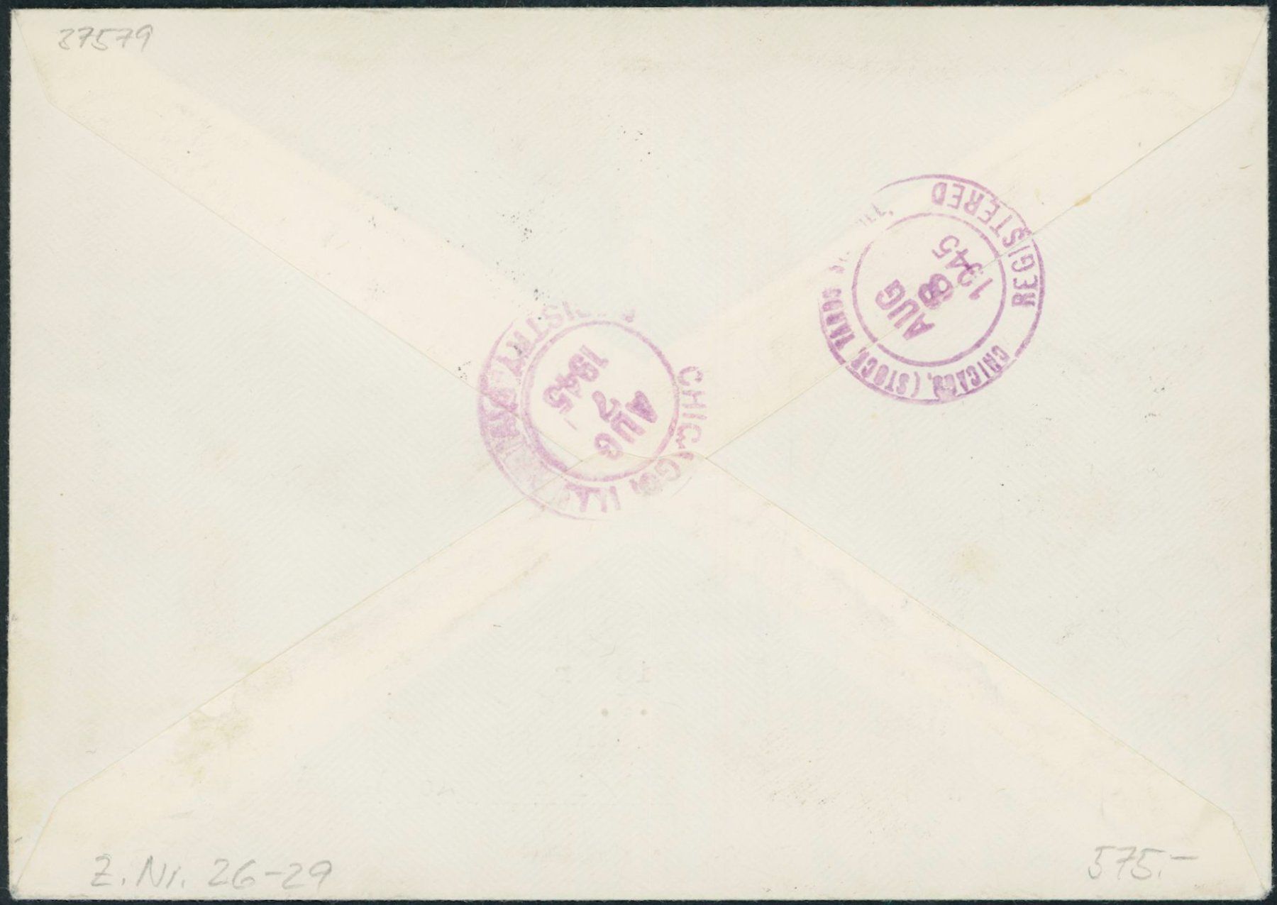 Alle Briefmarken: 1945 - Pro Patria - Ersttagsbrief FDC ET – Gebraucht aus Schindellegi von leecollect 1