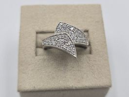 Ring Silber 925 Zirkonia Gr. 54
