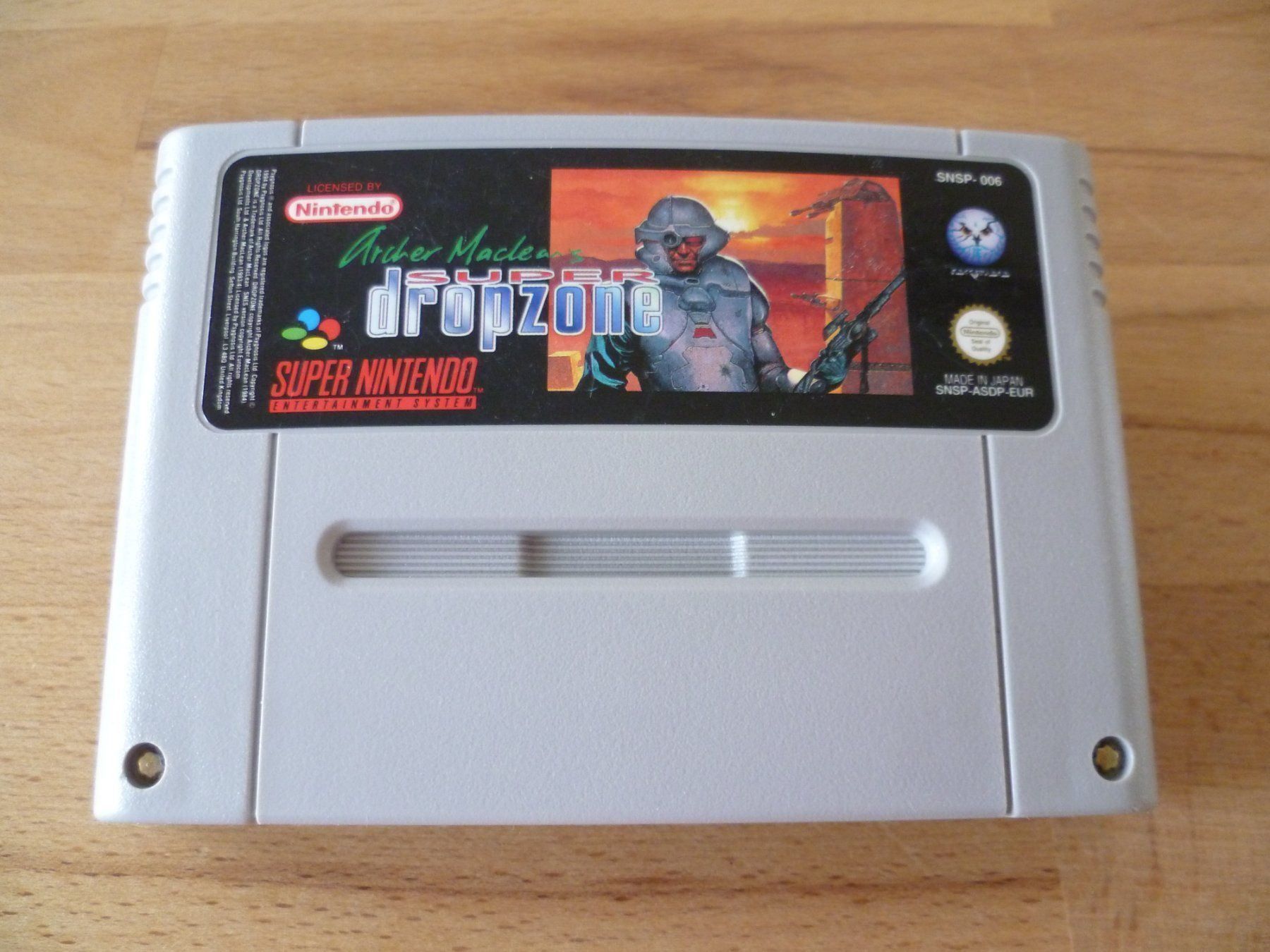 Nintendo Giochi: Super Dropzone - Super Nintendo SNES – Usato da Thalwil venduto da ranx