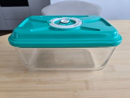 Vac Sy Vaccumierbehälter aus Glas 20 x 12 cm 8,5 cm hoch