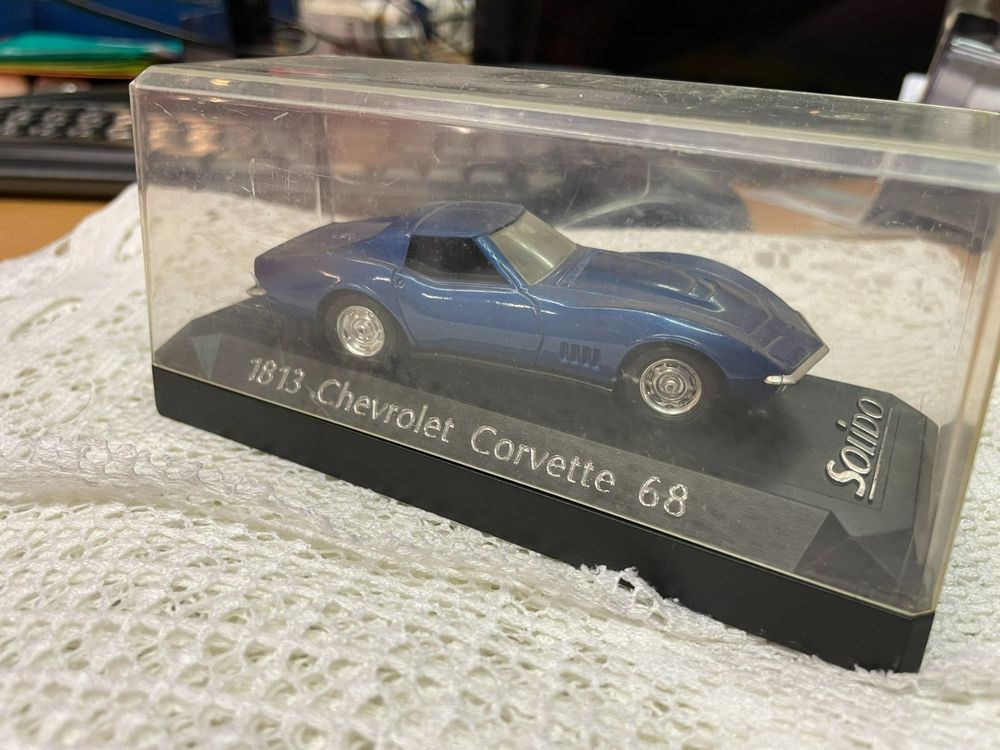 Solido 1/18 – Chevrolet Corvette 1953 Blanche – Occasion Avec Boîte