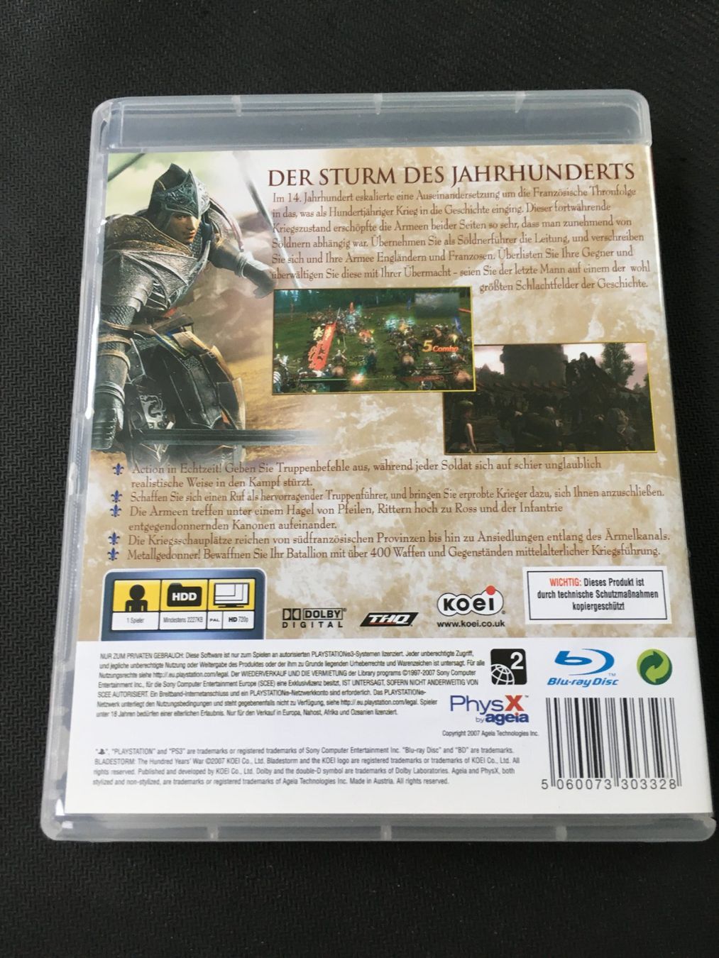 Sony Giochi: Bladestorm - Playstation 3 / PS3 – Usato da St.Gallen venduto da sjosjo 1