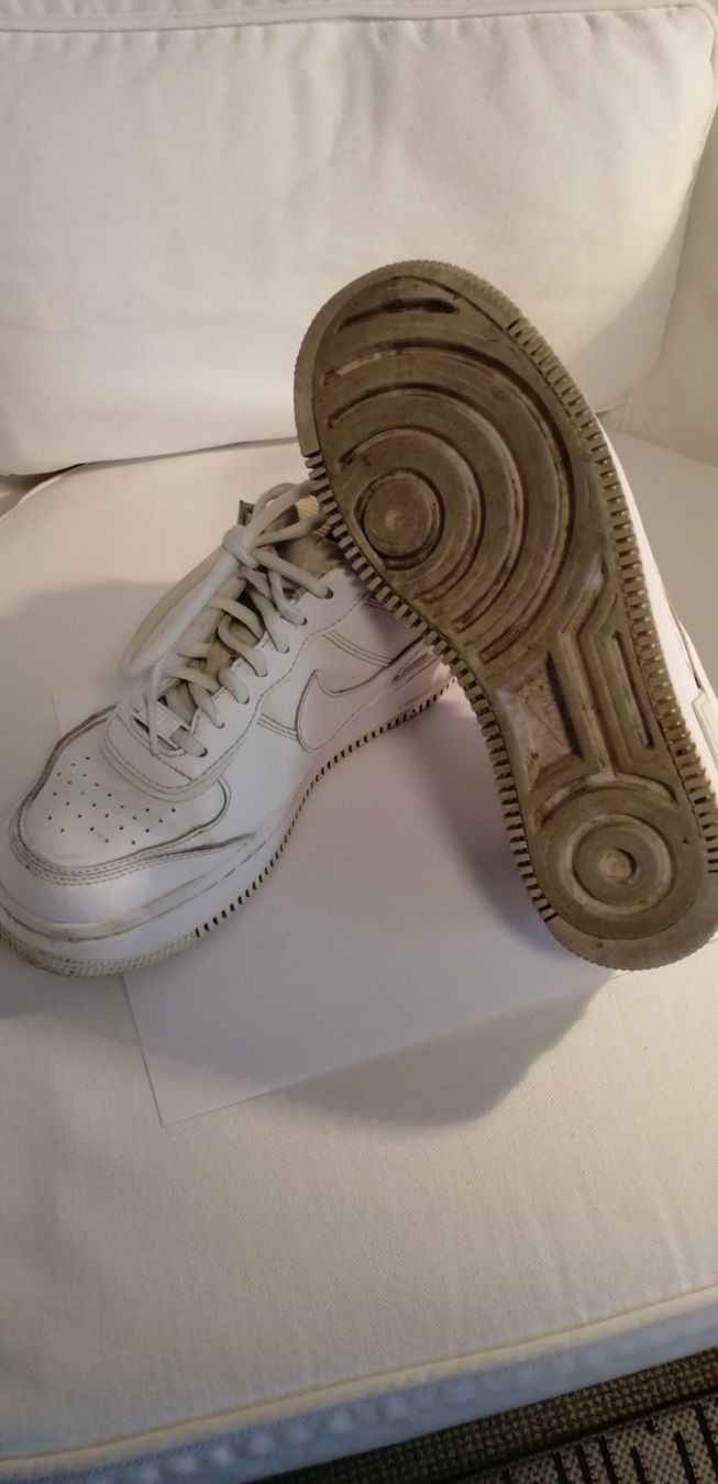 Nike Scarpe da donna: Nike Air Force Shadow Damenschuhe, Grösse 40, Weiss – Usato da Novazzano venduto da malu36 5