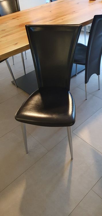 AKKE Mikon Esszimmertisch 60x60 Cm – Mit Höhenverstellbaren Chrombeinen, Aus Spanplatte Mit ABS-Kanten, Vanille-Farbton