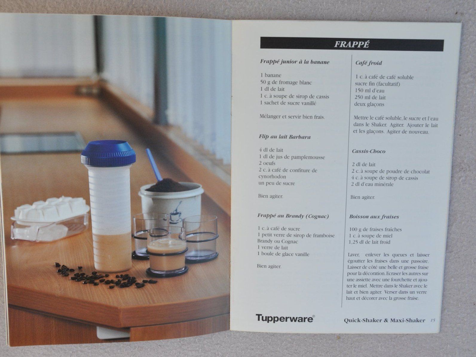 Libri: Tupperware : des idées à découvrir Maxi-Shaker Quick-Shaker – Usato da Fully venduto da Minouchka 2
