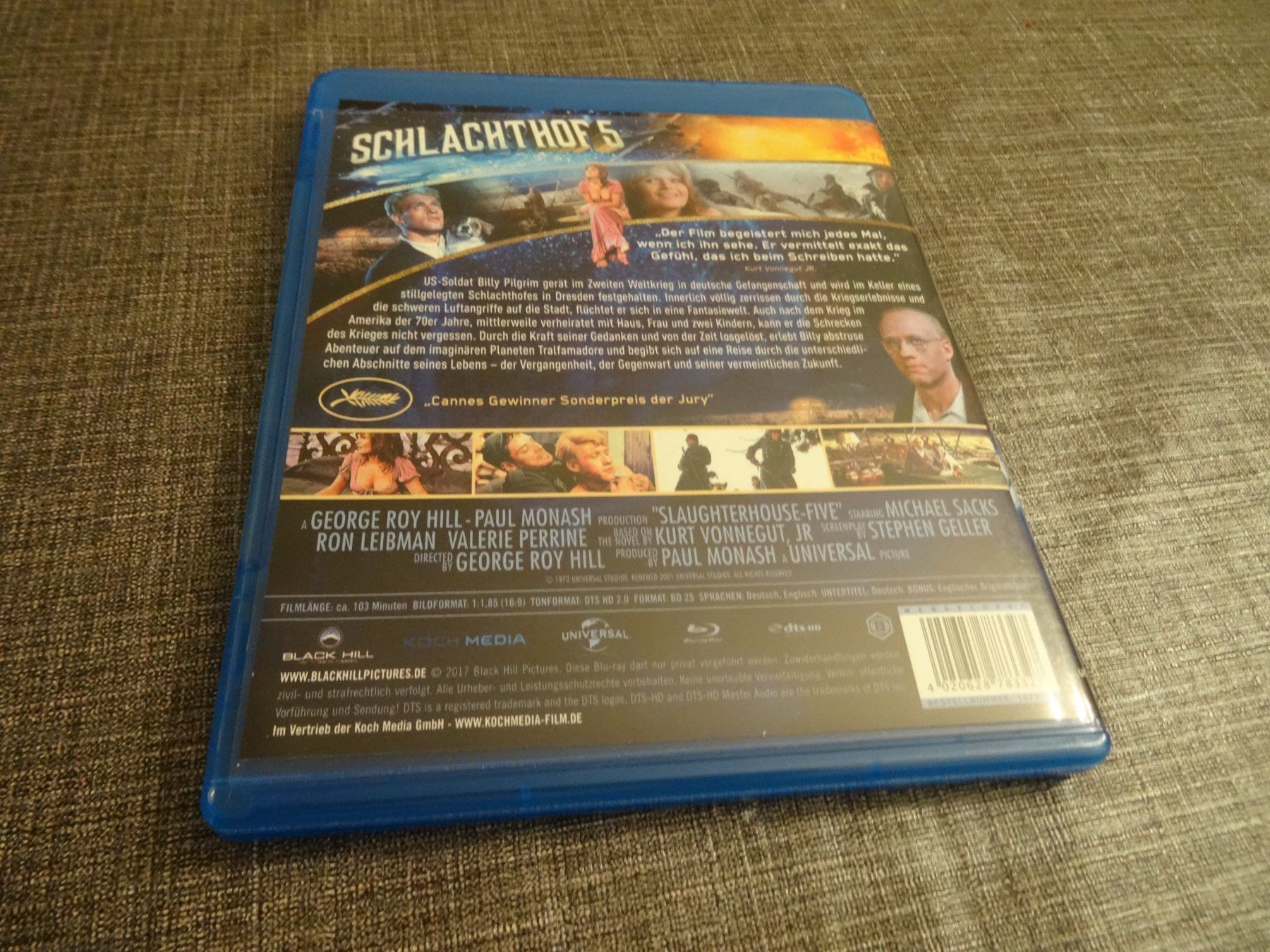 Alle DVDs: Blu-ray Schlachthof 5 – Gebraucht aus Olten von Disc-Verkauf 2
