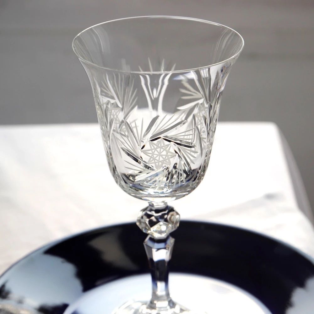 Bicchieri: Weingläser Schleudersternmuster 220ml, 6 Stk. – Nuovo e nell'imballaggio originale da Bergdietikon venduto da ArtStore24 1