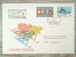 TR10 Enveloppe + Timbre Suisse 1969