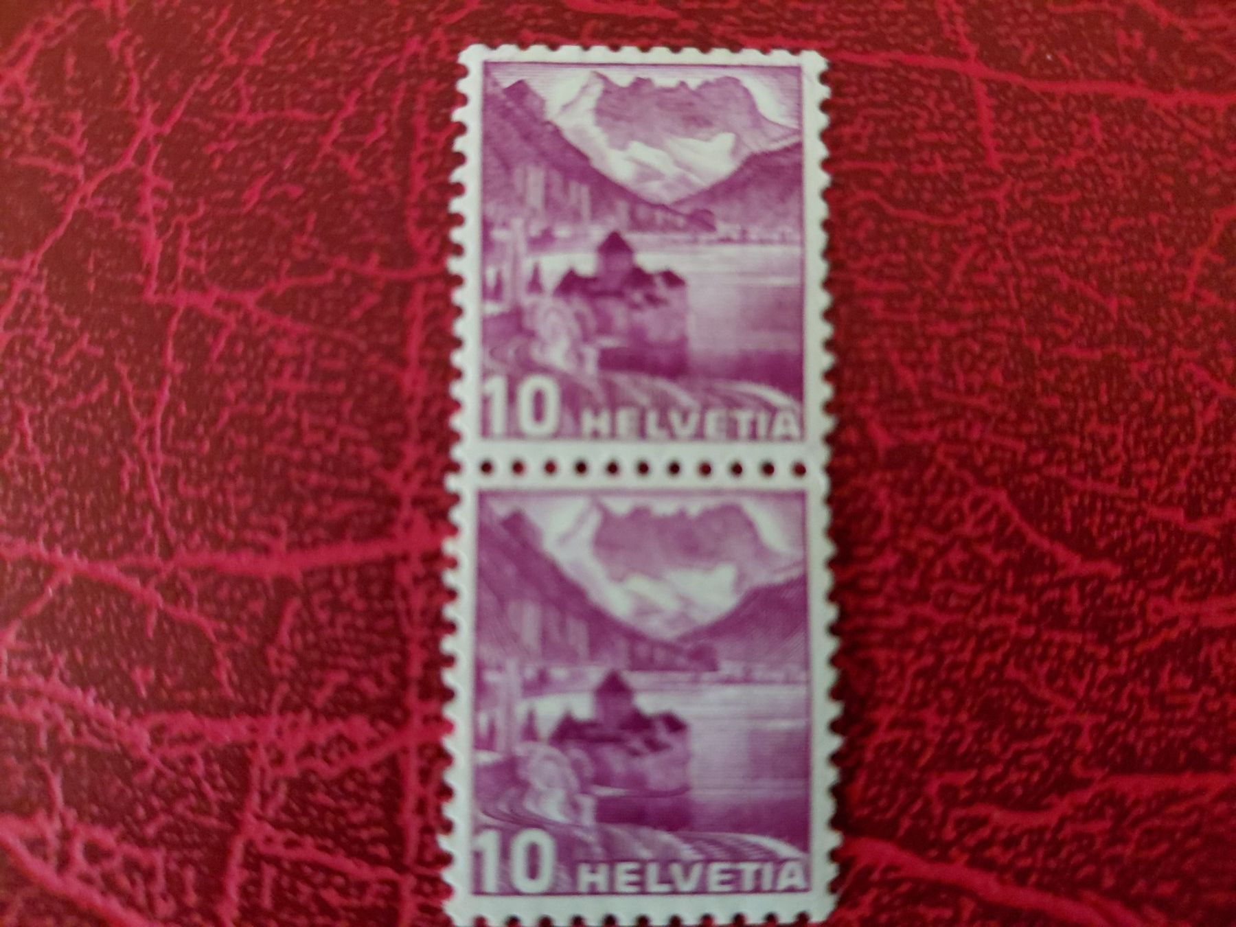 Alle Briefmarken: 10 Rappen  1936 mit Rückennummer postfrisch – Neu (gemäss Beschreibung) aus Horw von Onurb008 1